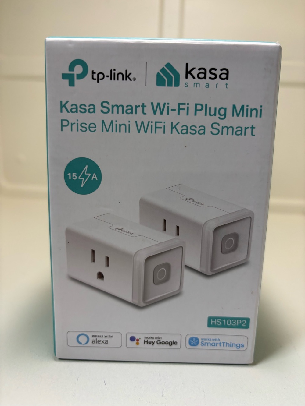 TP-Link Kasa Smart Plug Mini - White (2 pack)
